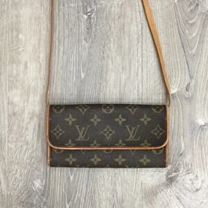 Louis Vuitton Monogram Pochette Twin PM Crossbody Bag